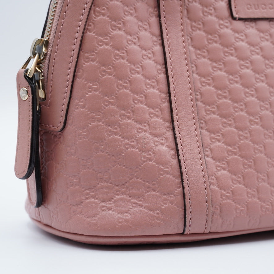 Gucci Microguccissima Mini Dome Bag Soft Pink