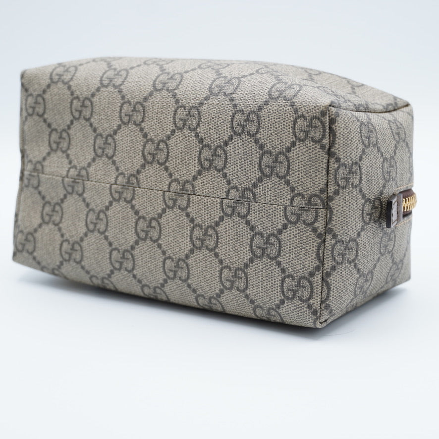 Gucci GG Supreme Monogram Canvas Ophidia Cosmetic Case