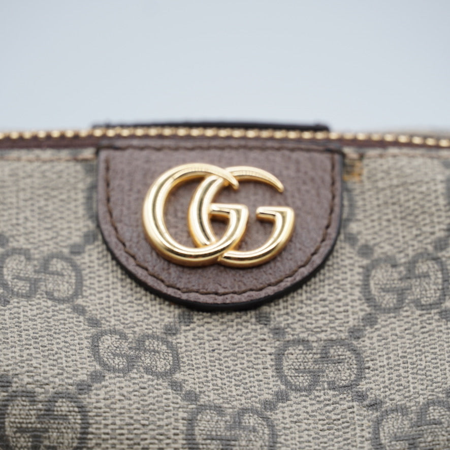 Gucci GG Supreme Monogram Canvas Ophidia Cosmetic Case