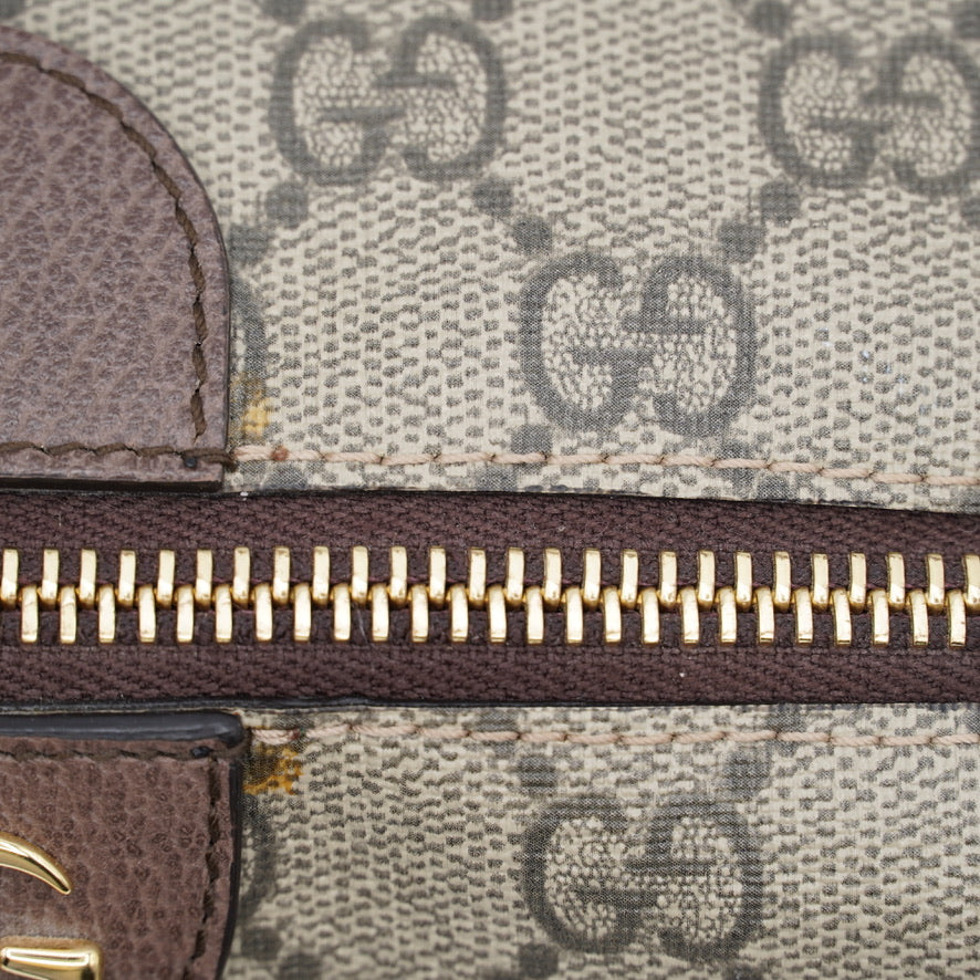 Gucci GG Supreme Monogram Canvas Ophidia Cosmetic Case