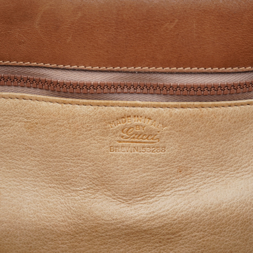 Rare Vintage Gucci Snaffle Bit Gold Handle Bag