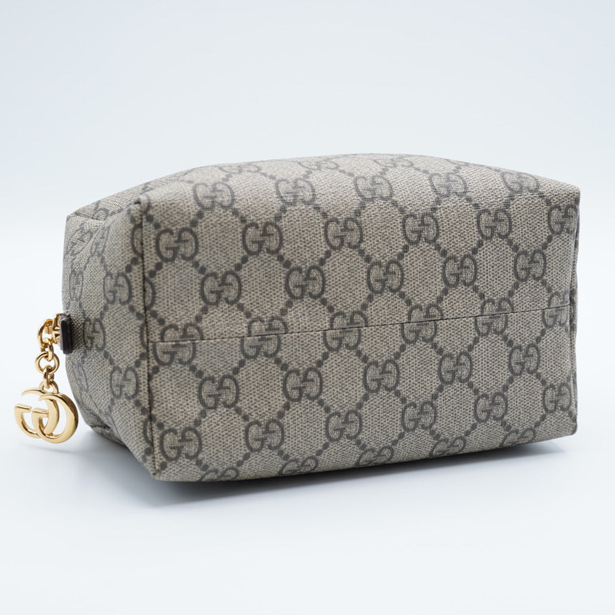Gucci GG Supreme Monogram Canvas Ophidia Cosmetic Case