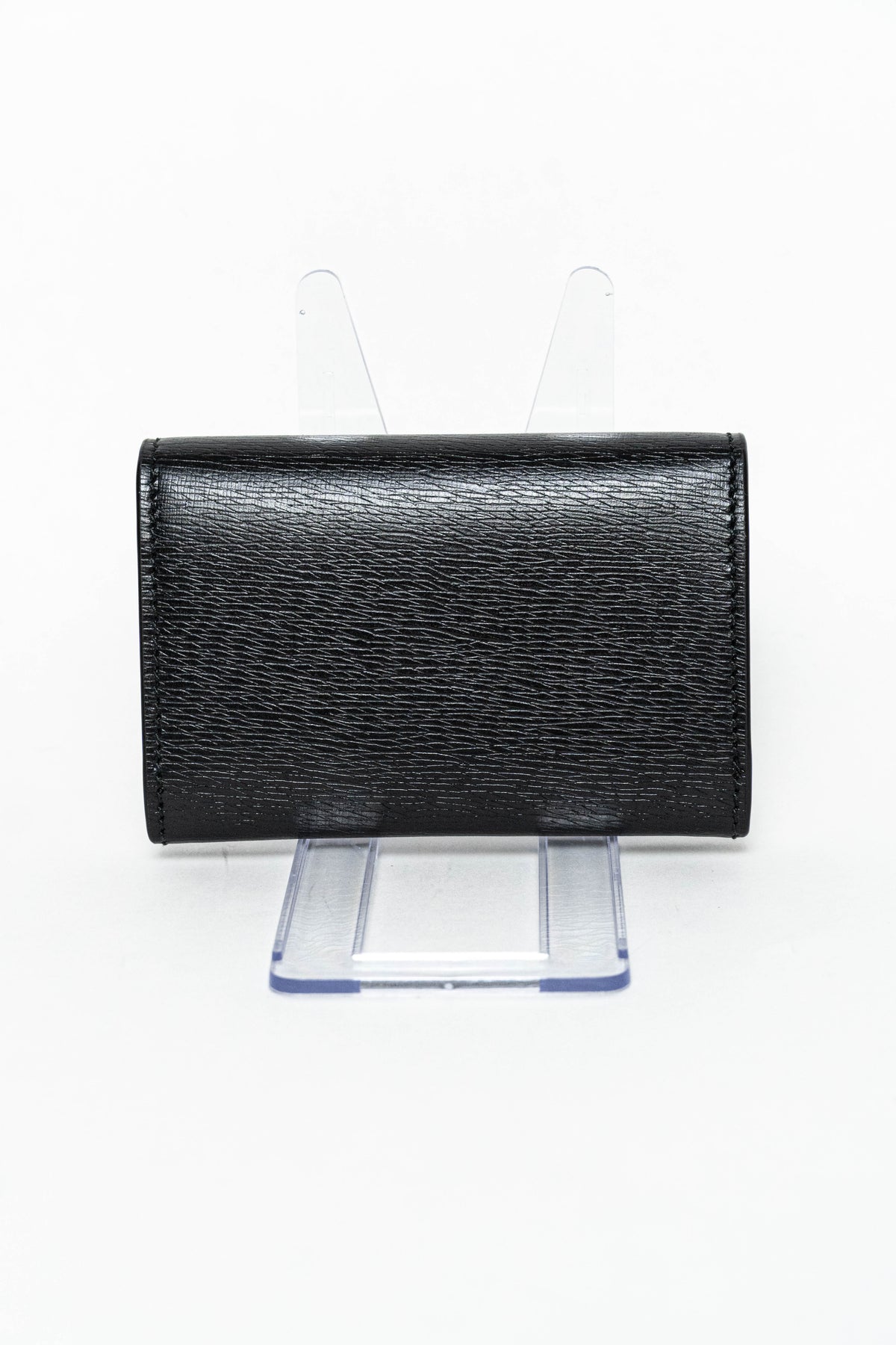 Gucci Black Leather Bi-fold card case