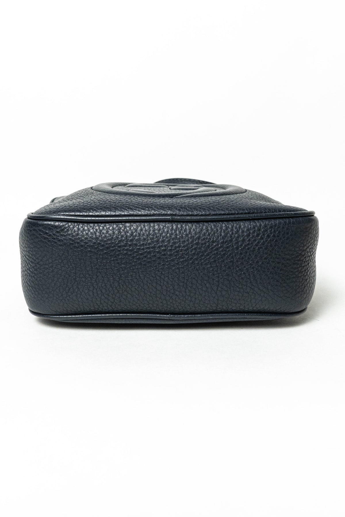 Gucci Pebbled Calfskin Small Soho Disco Bag Black