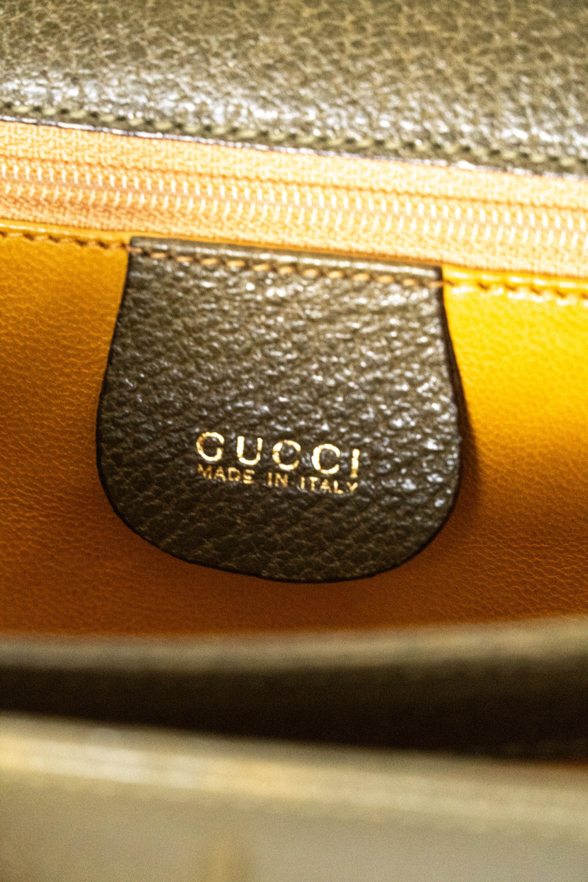 Gucci Vintage Structured Top Handle Bag w/Strap