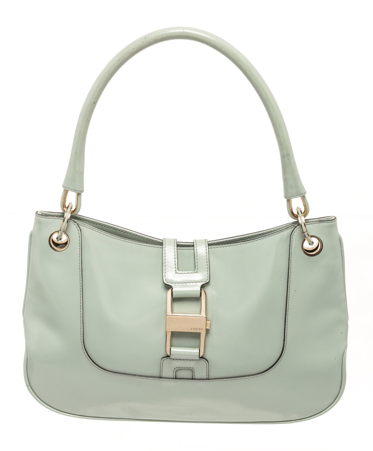 Gucci Pastel Green Jackie Baguette