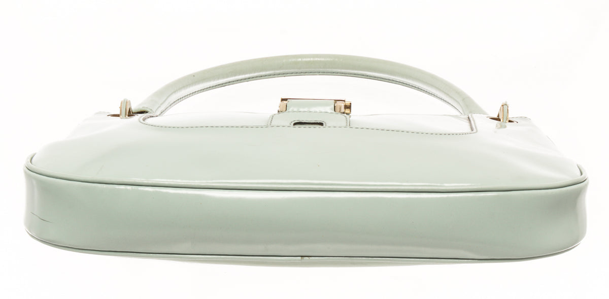 Gucci Pastel Green Jackie Baguette