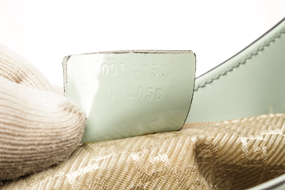 Gucci Pastel Green Jackie Baguette