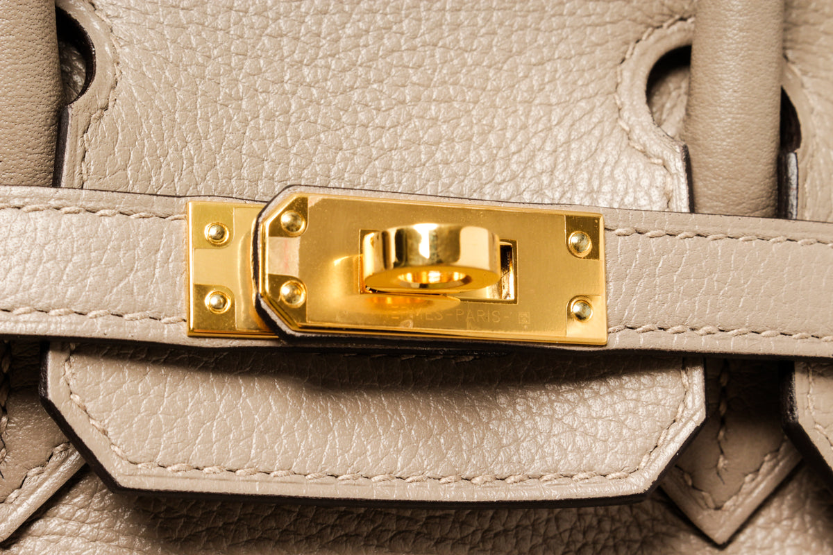 Hermès 2020 Birkin 25 Gris Asphalte Togo GHW