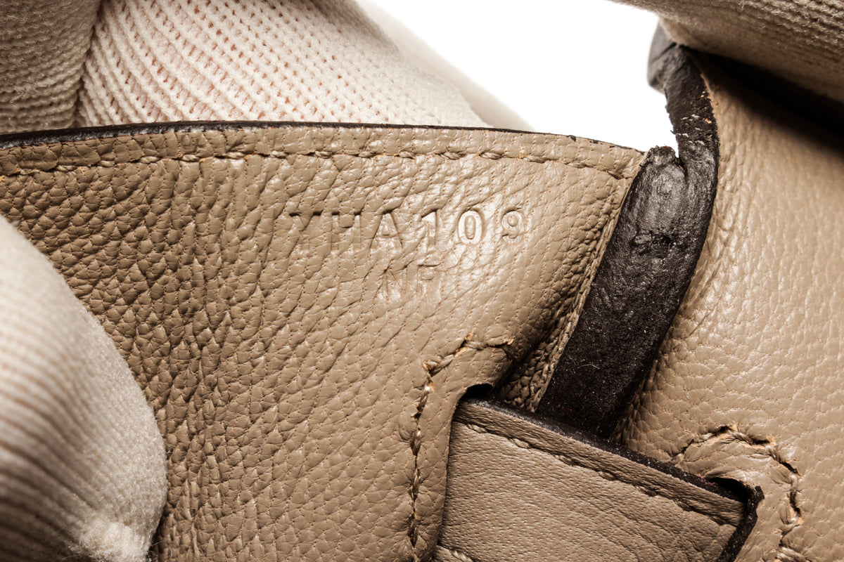 Hermès 2020 Birkin 25 Gris Asphalte Togo GHW