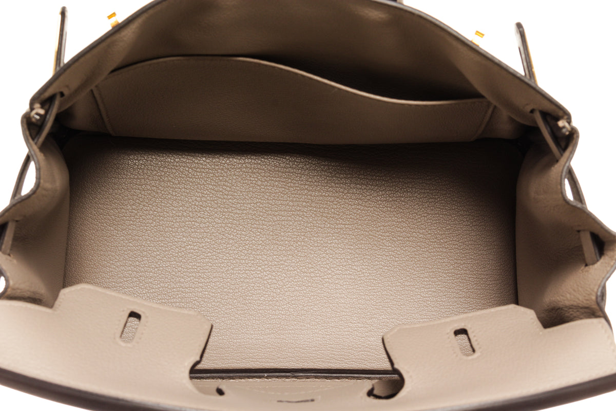 Hermès 2020 Birkin 25 Gris Asphalte Togo GHW