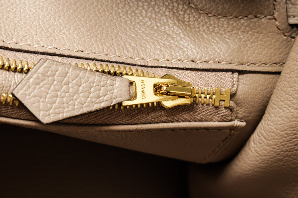 Hermès 2020 Birkin 25 Gris Asphalte Togo GHW