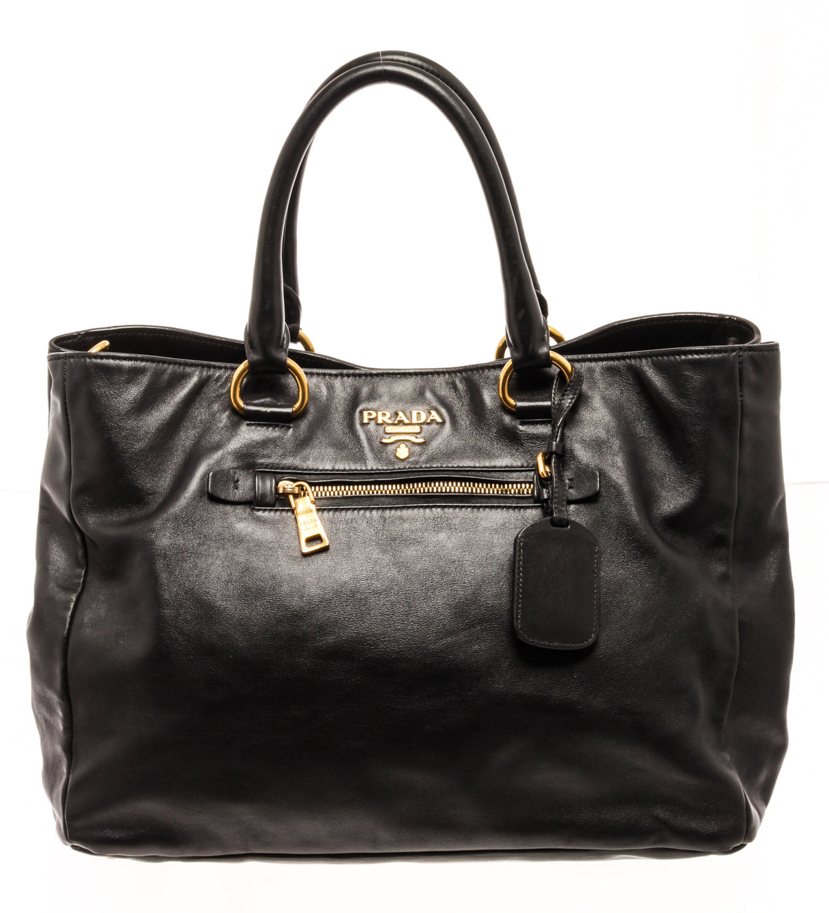 Prada Black Calfskin Tote