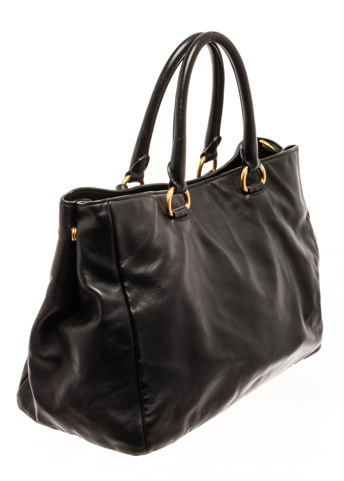 Prada Black Calfskin Tote