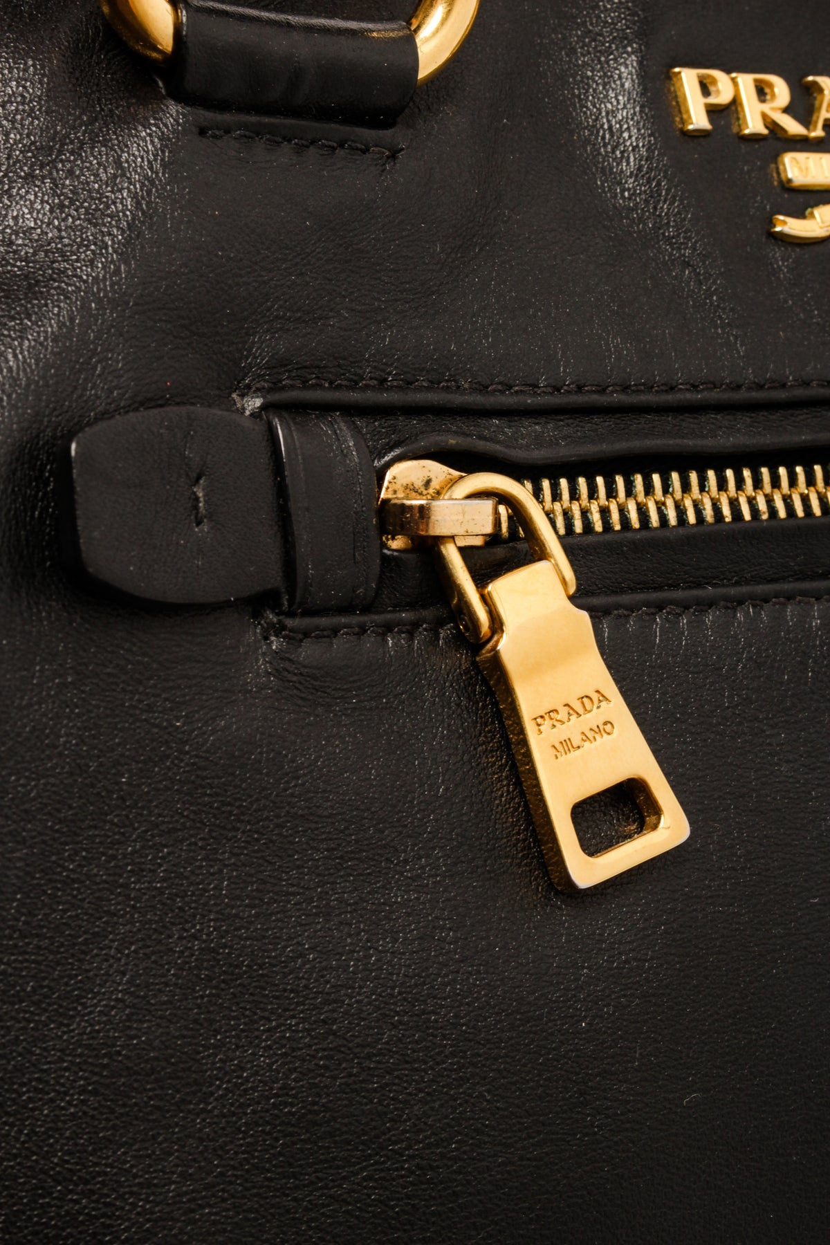 Prada Black Calfskin Tote
