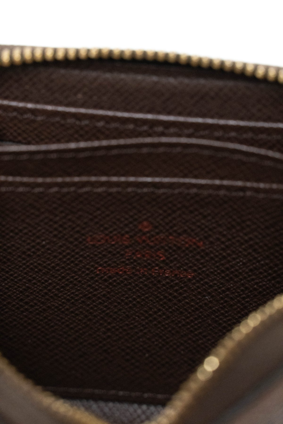 Louis Vuitton Damier Ebene Zippy Coin Purse
