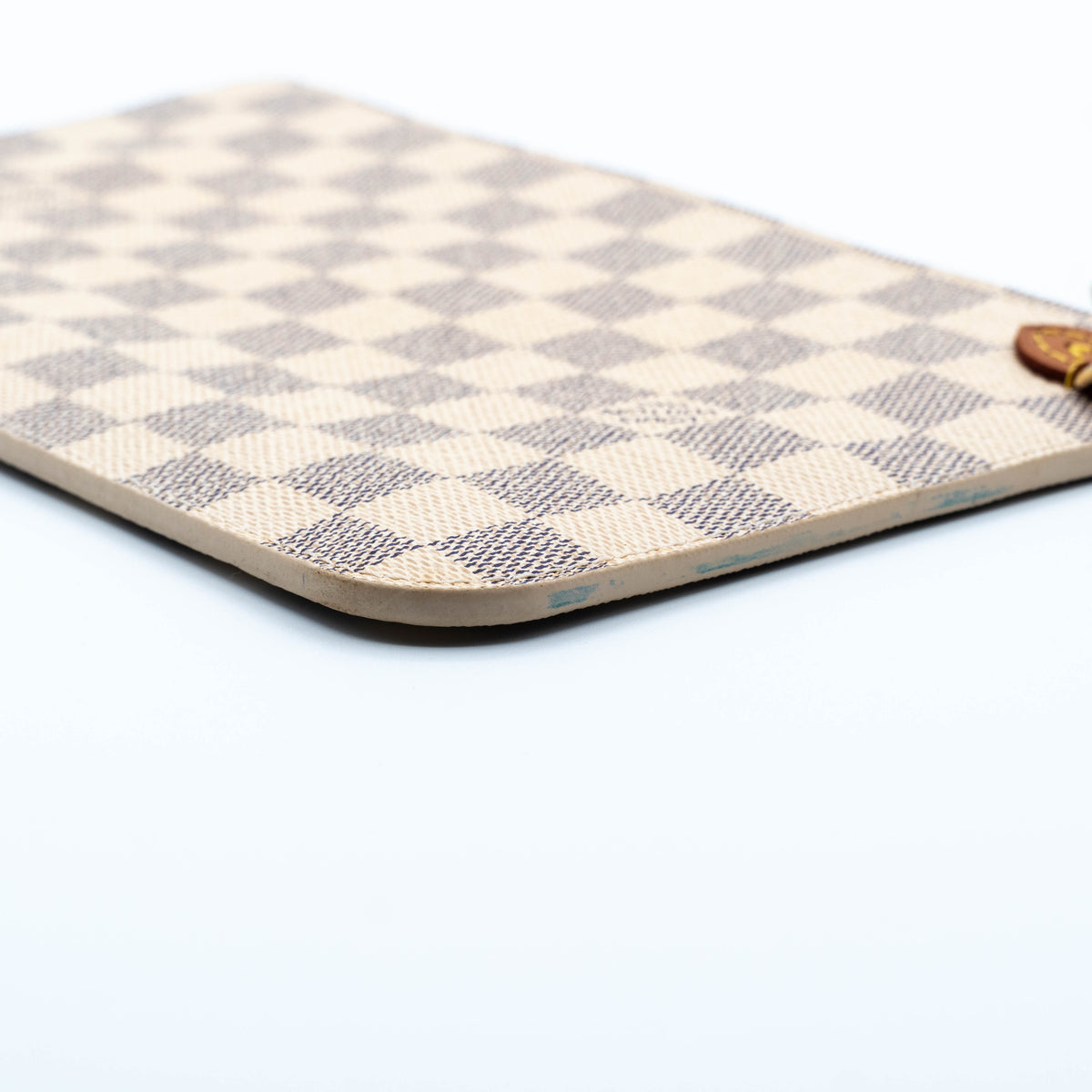 Louis Vuitton Damier Azur Neverfull MM GM Pochette Rose Ballerine