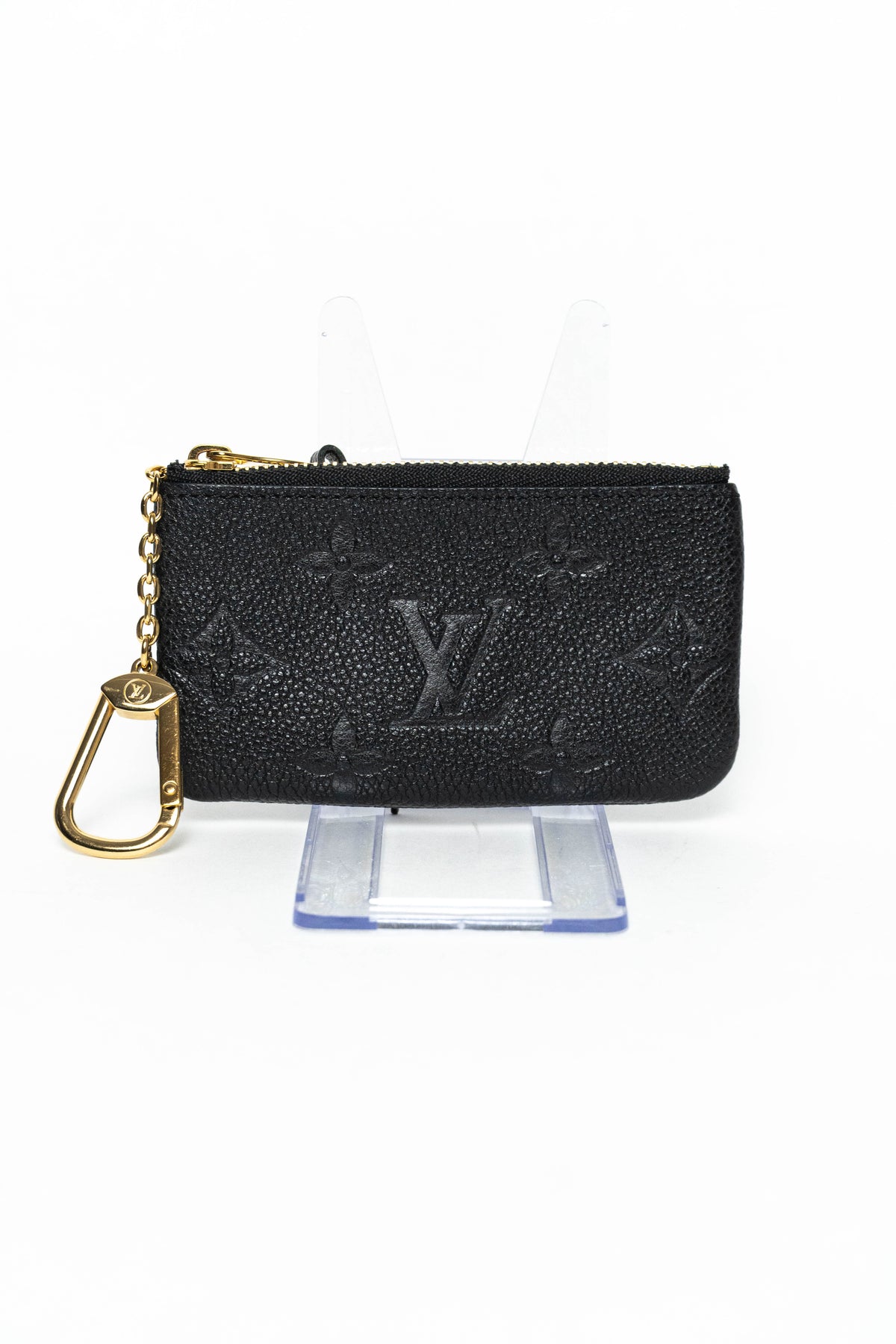 Louis Vuitton Empreinte Monogram Giant Key Pouch Black