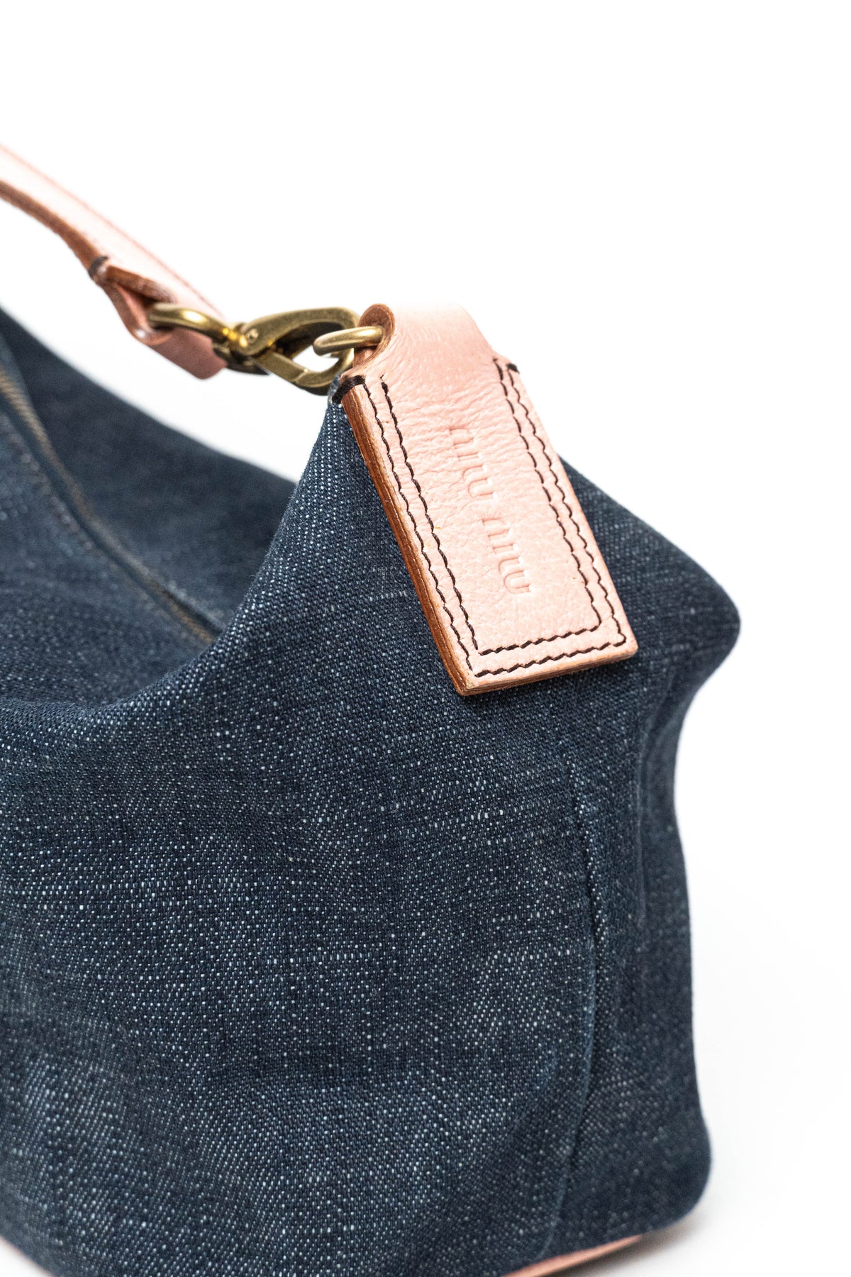 Y2K 2000's Miu Miu Denim Handbag