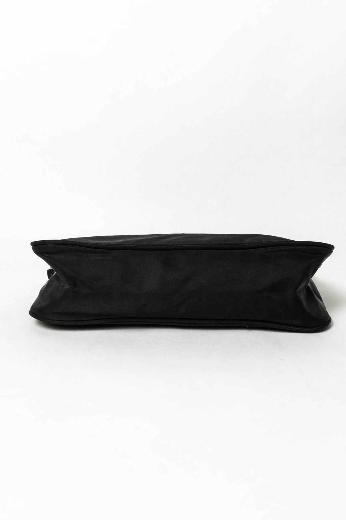 Prada Tessuto Nylon Pochette Bag Black
